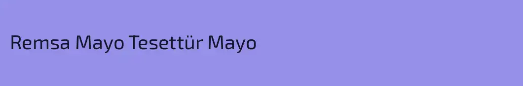 Remsa Mayo Tesettür Mayo